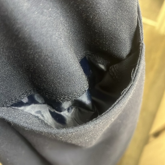 Tummy Control Slacks.  Navy.  Short length - Picture 8 of 9